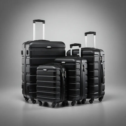 16/20/24/28 Inch Luggage Set Travel Suitcase On Wheels Trolley Luggage Yellow Angel