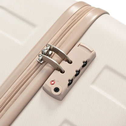 Luggage Sets New Model   ABS Hardshell 3pcs Clearance Luggage Hardside Sangria Beech