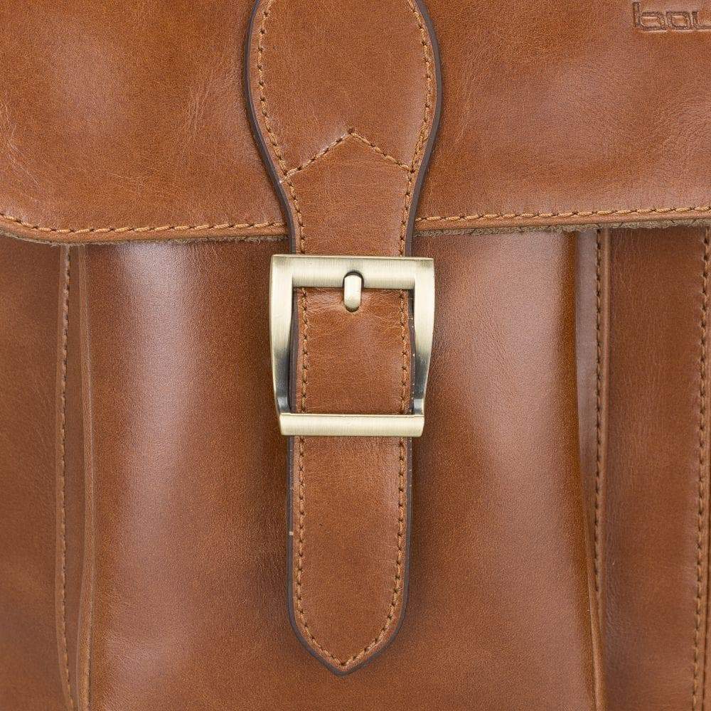 Olympus Genuine Leather Bag, Briefcase, Notebook Bag - 13"/17" Silver Epimetheus