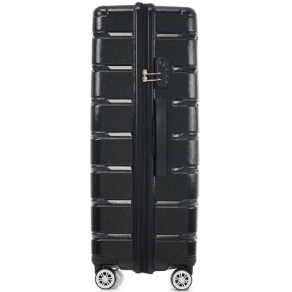 Hardshell Luggage Set 3 Piece, Durable ABS+PC Travel Suitcase with
