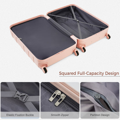 5-Piece Luggage Set with Expandable Travel Bag - Includes 16", 20",