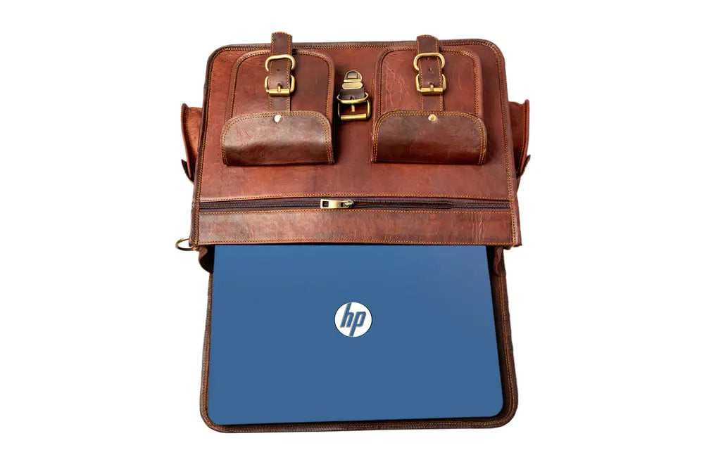 Combo Of 2 , Laptop Messenger bag And Crossbody Gypsy Bag. Salmon Alder