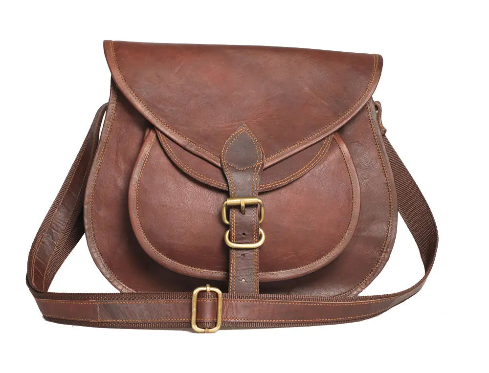 Combo Of 2 ,Buffalo Laptop Briefcase And Leather Small Purse Salmon Alder