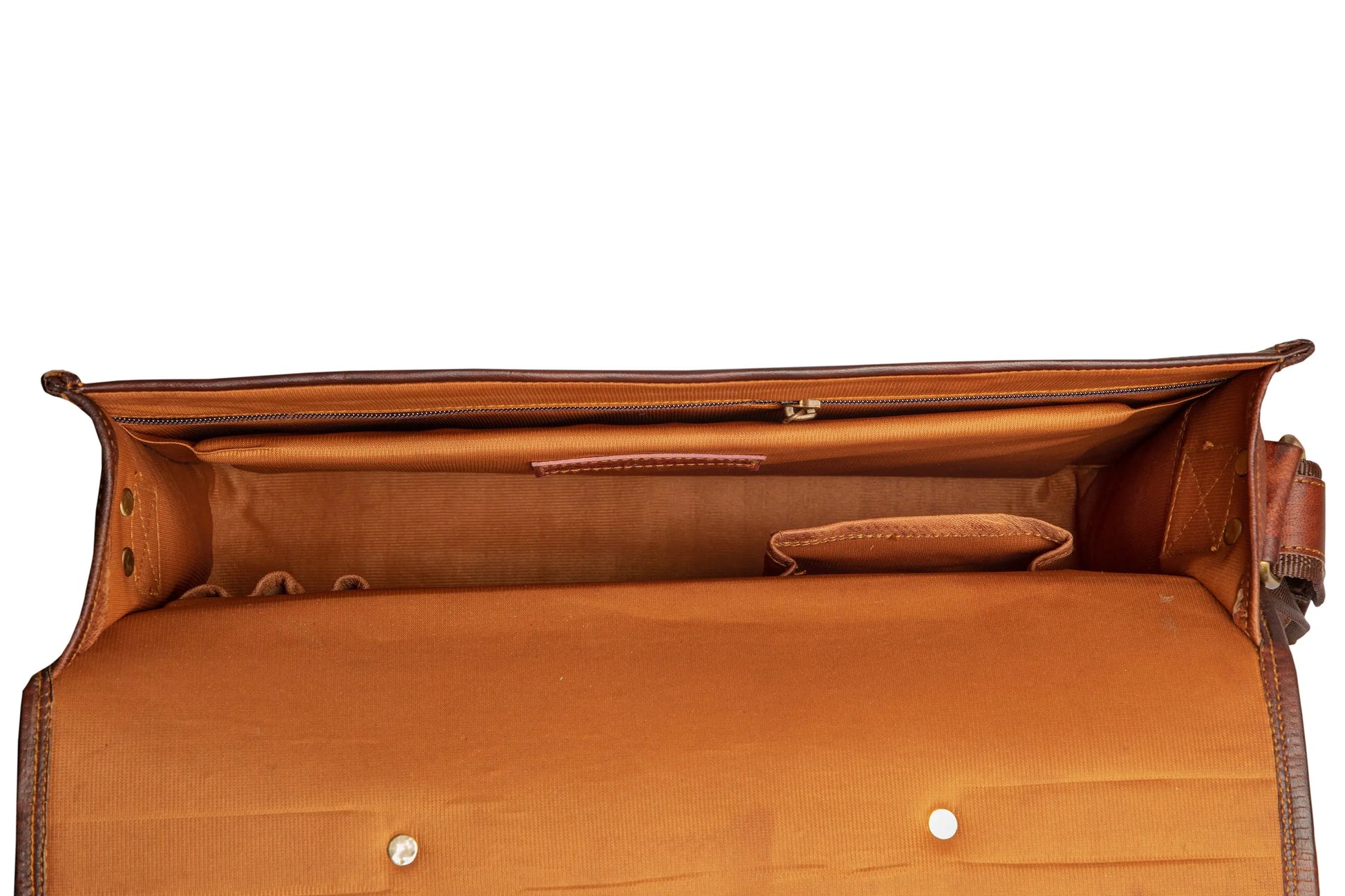 Handmade Leather Laptop Messenger Bag Crossbody Office Bag for Men. Salmon Alder