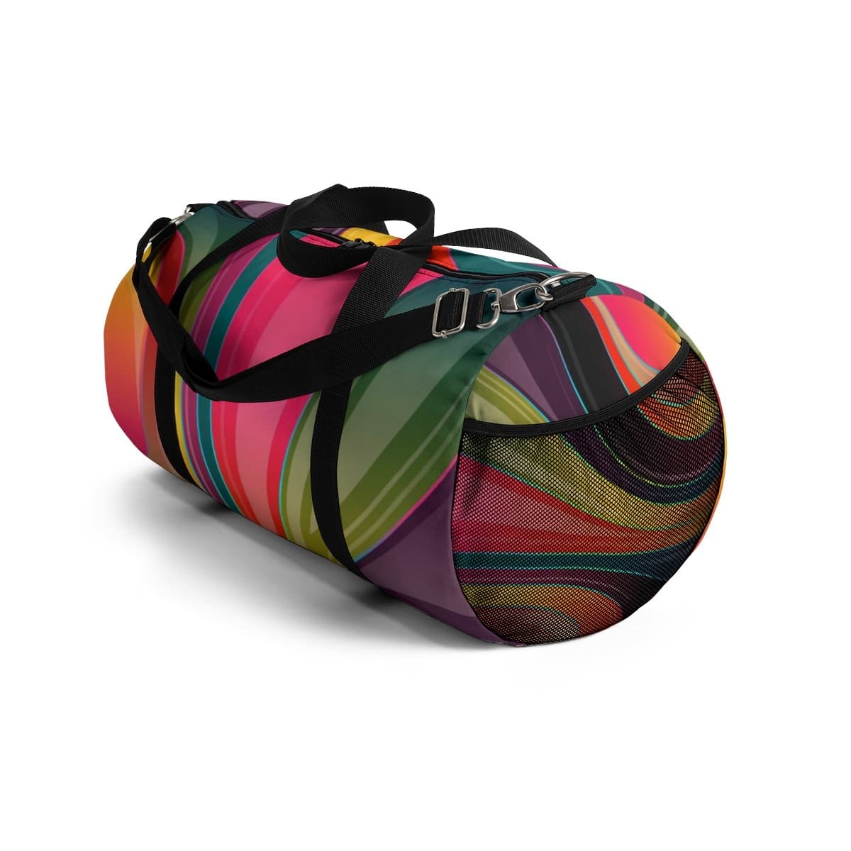 Duffel Bag - Carry on Luggage - Multicolor Swirl