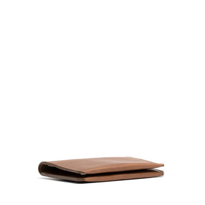 Leather AirTag Passport Holder Purple Buckeye