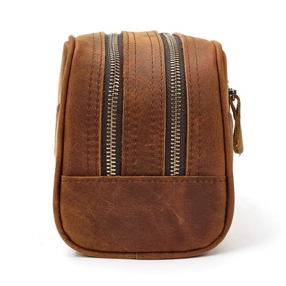 The Nomad Toiletry Bag | Genuine Leather Travel Toiletry Bag