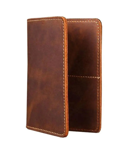 Priam Handmade Leather Passport Cover Jade Gaia